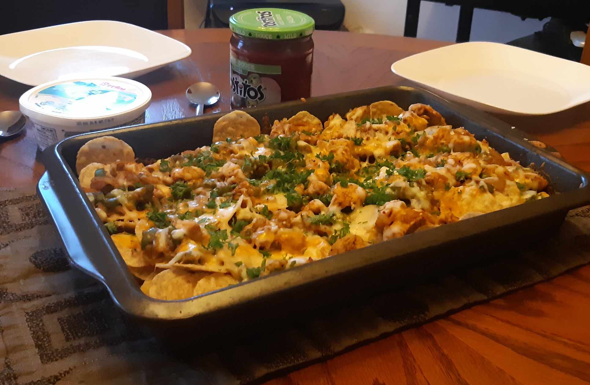 Tex-Mex Chicken Nachos