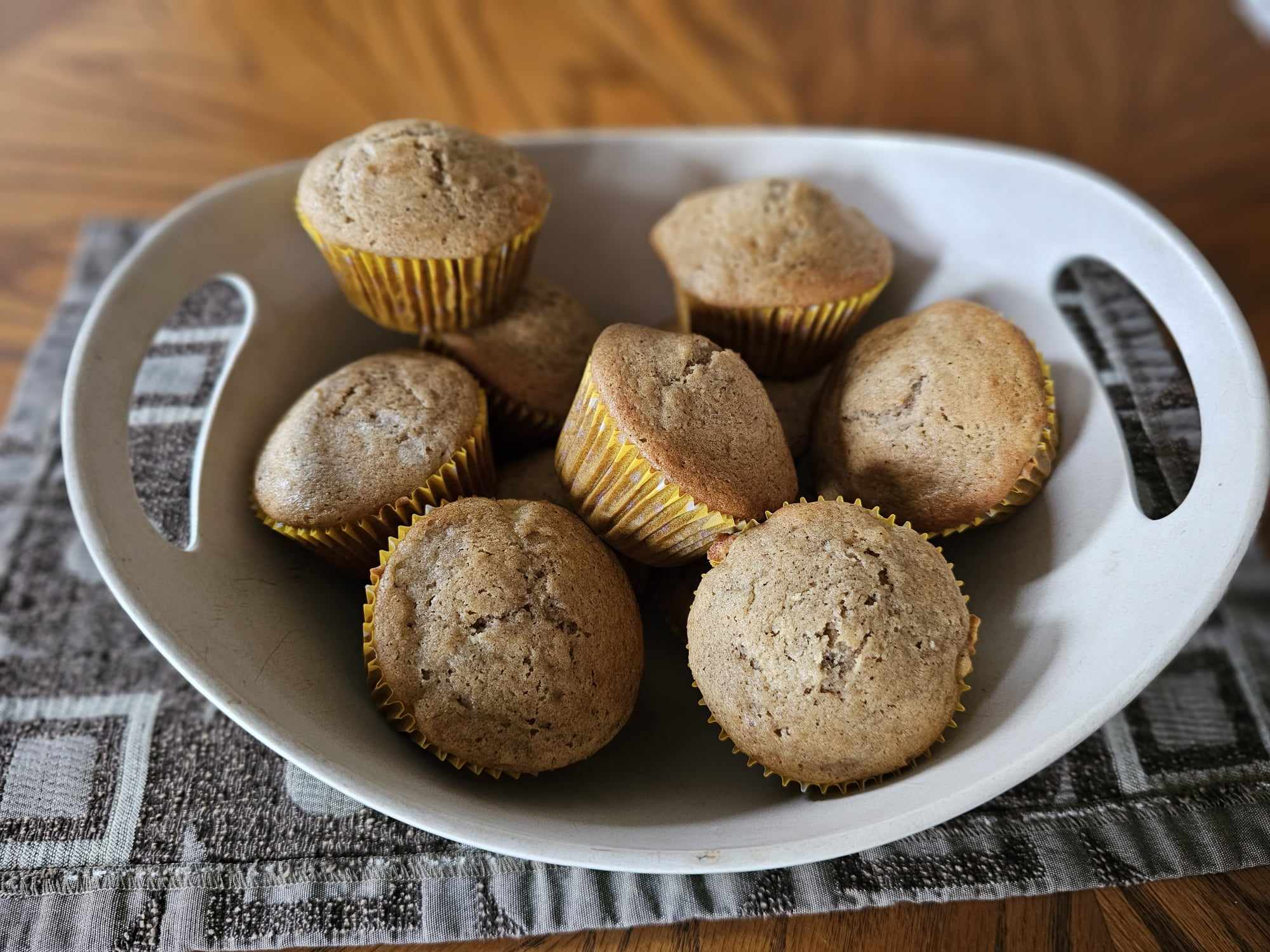 Banana Cinnamon Muffins