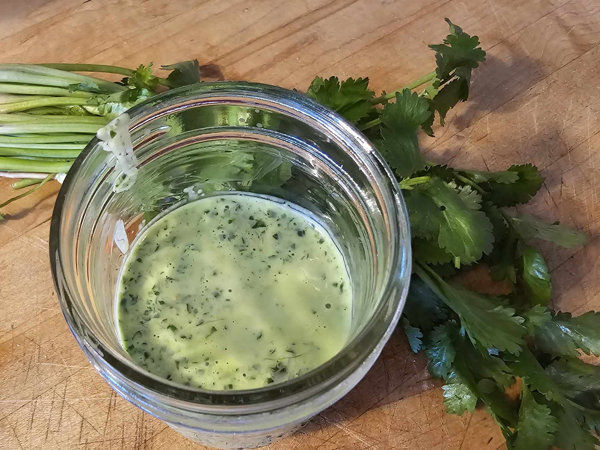 Creamy Cilantro-Lime Dressing