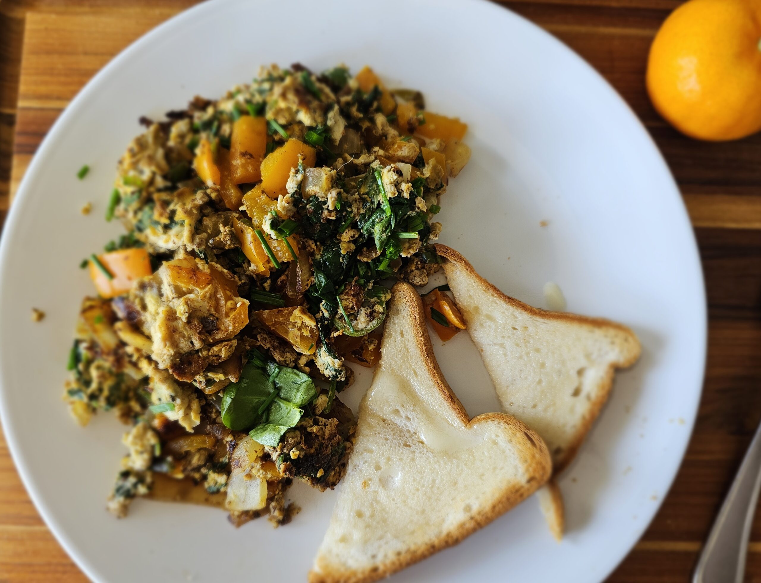 Egg and Veggie Scramble