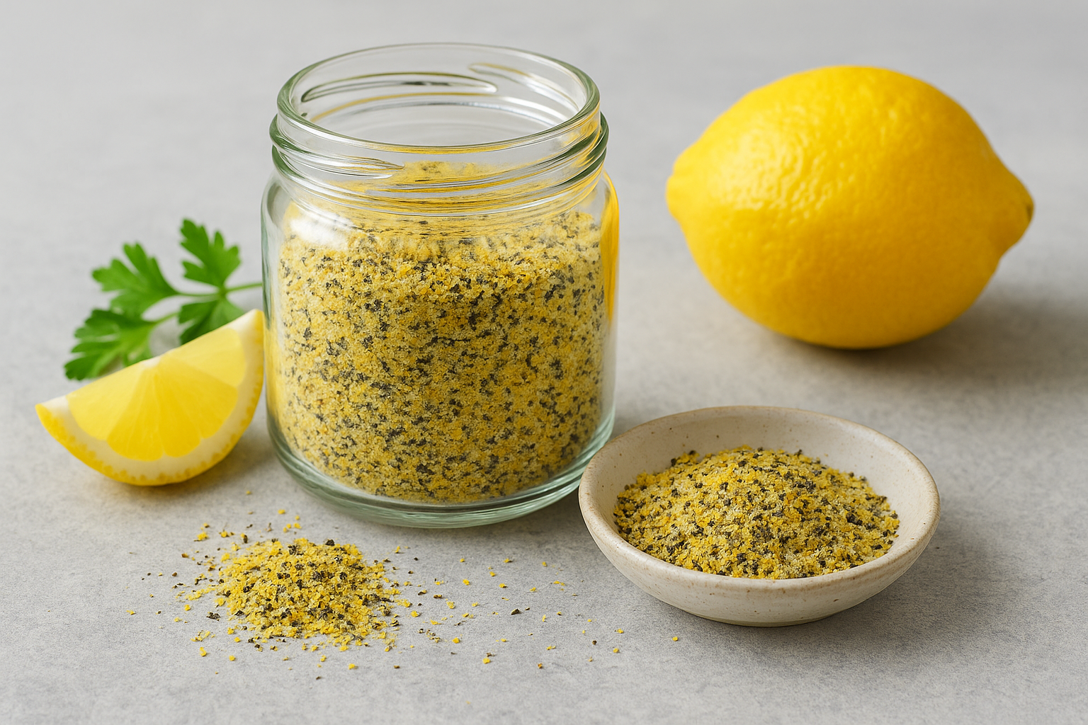 Homemade Lemon Pepper Seasoning (Gluten-Free)